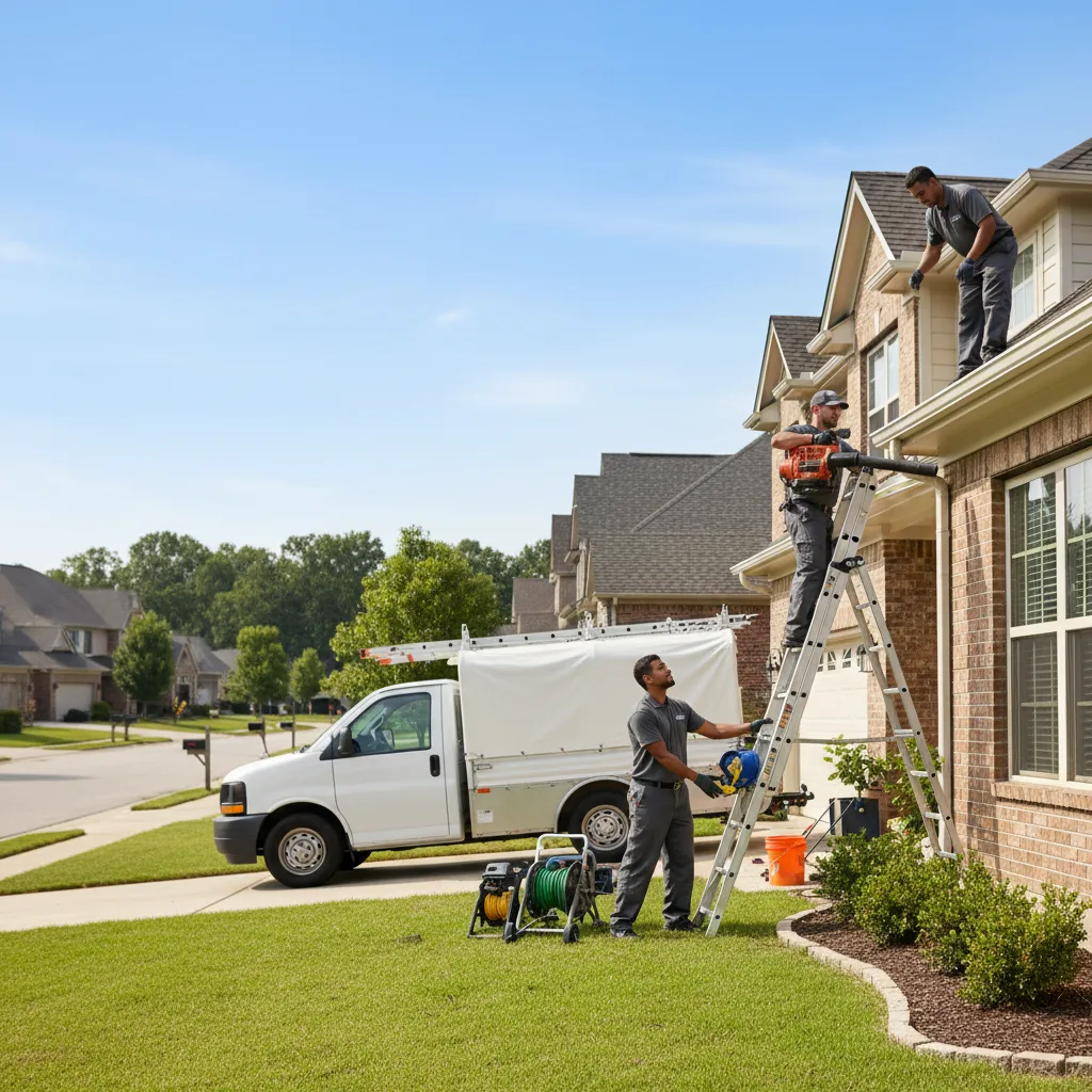 Home Gutter Service in Amanda, OH near me